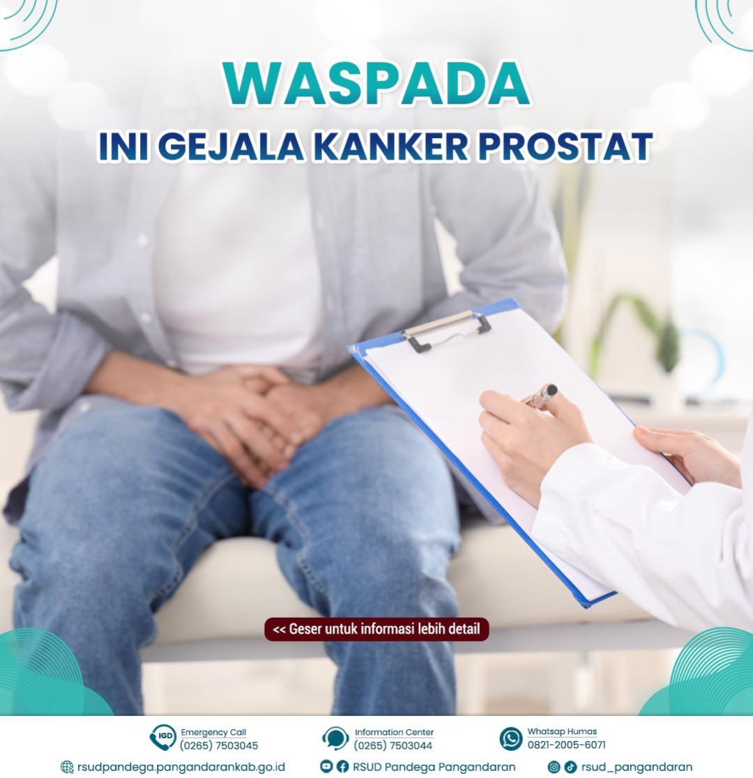 RSUD Pandega Pangandaran Ingatkan Pentingnya Deteksi Dini Kanker Prostat