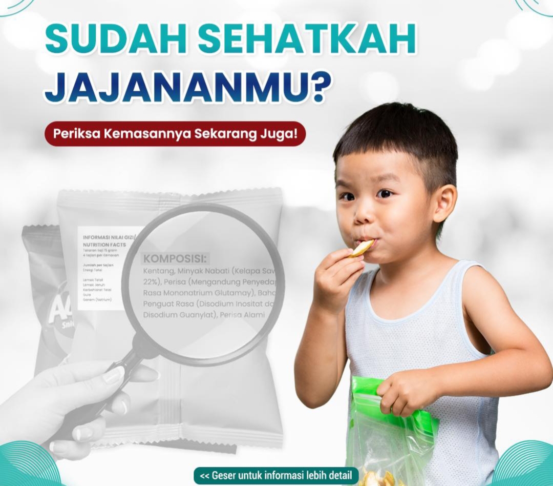 RSUD Pandega Pangandaran Ingatkan Masyarakat Agar Lebih Bijak Memilih Jajanan