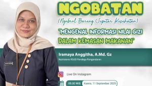 RSUD Pandega Gelar Edukasi Pentingnya Membaca Label Gizi Makanan