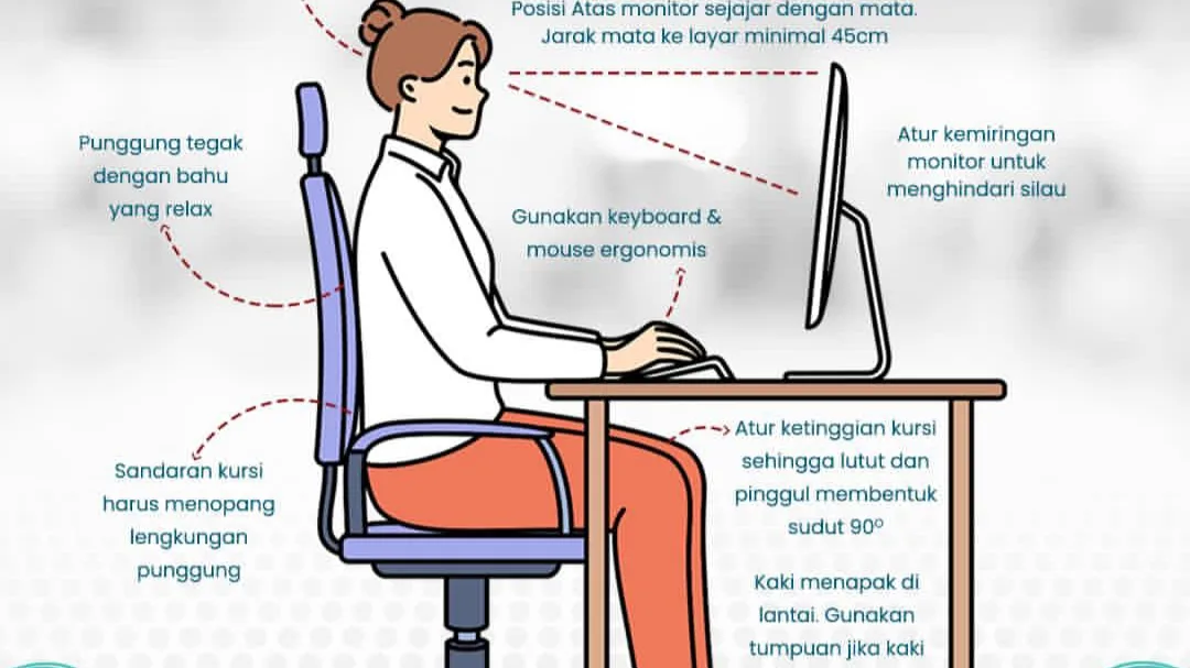 RSUD Pandega Pangandaran Bagikan Tips Cegah Low Back Pain bagi Pekerja Kantoran