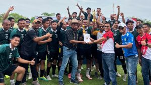 Polres Pangandaran Cetak Sejarah, Sabet Trofi Kapolres Banjar Cup 2025