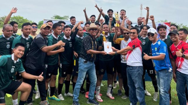 Polres Pangandaran Cetak Sejarah, Sabet Trofi Kapolres Banjar Cup 2025