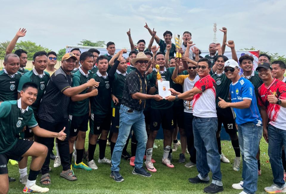 Polres Pangandaran Cetak Sejarah, Sabet Trofi Kapolres Banjar Cup 2025