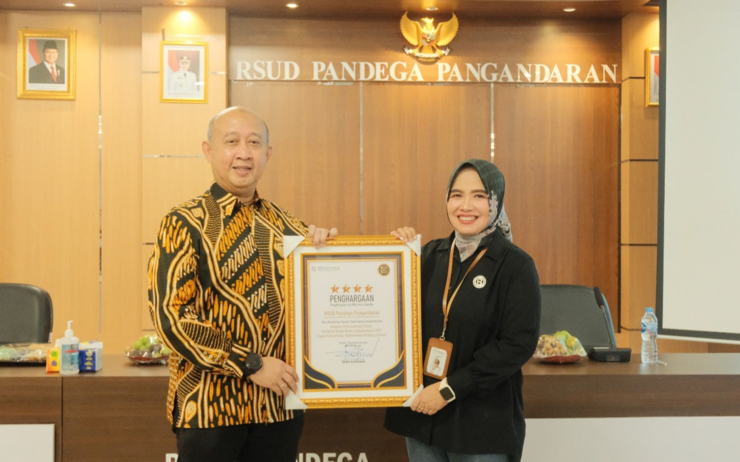 IMG_20251107_134813 RSUD Pandega Pangandaran Raih Penghargaan BPJS Kesehatan atas Komitmen Transformasi Digital Layanan