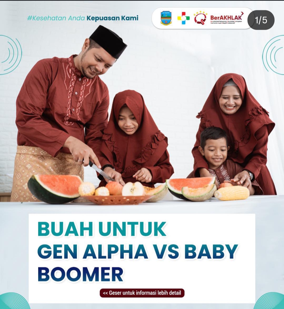 RSUD Pandega Pangandaran Ingatkan Pentingnya Sesuaikan Buah dengan Usia