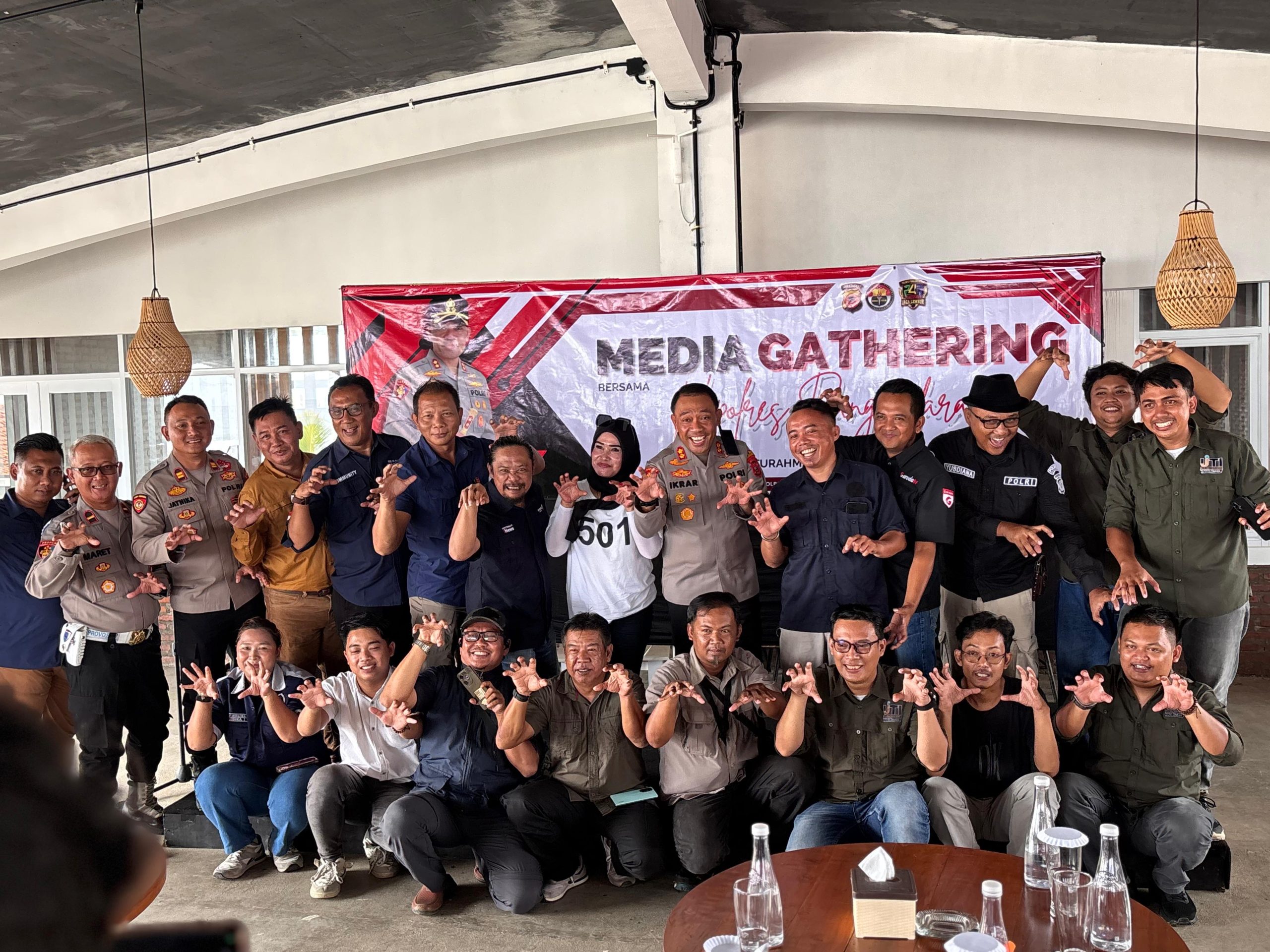 Perkuat Sinergitas dengan Insan Pers, Polres Pangandaran Gelar Media Gathering