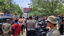 Bupati Citra Temui Pedagang Saat Penataan Parkir di Pantai Pangandaran