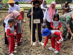 Bupati Citra Launching Penanaman 143 Ribu Bibit Jagung di Sekolah Secara Serentak
