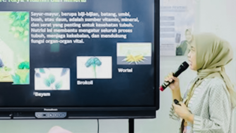 RSUD Pandega Pangandaran Bagikan Kiat Gizi Seimbang untuk Siswa Cegah Stunting dan Anemia, Nutrisionis