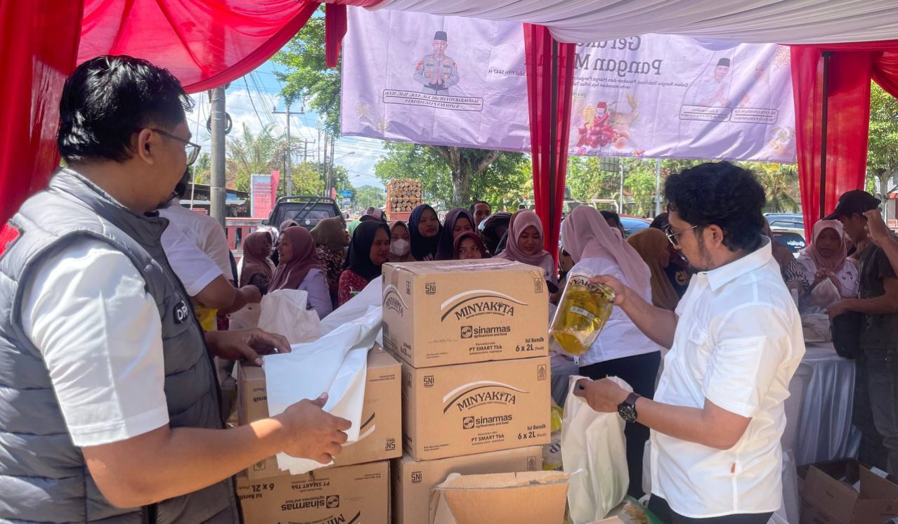 Jaga Stabilitas Harga Ramadhan, Polres Pangandaran Adakan Gerakan Pangan Murah