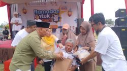 Bakrie Amanah Bagikan Ribuan Paket Bantuan Ramadan untuk Yatim, Duafa, dan Disabilitas di Pangandaran