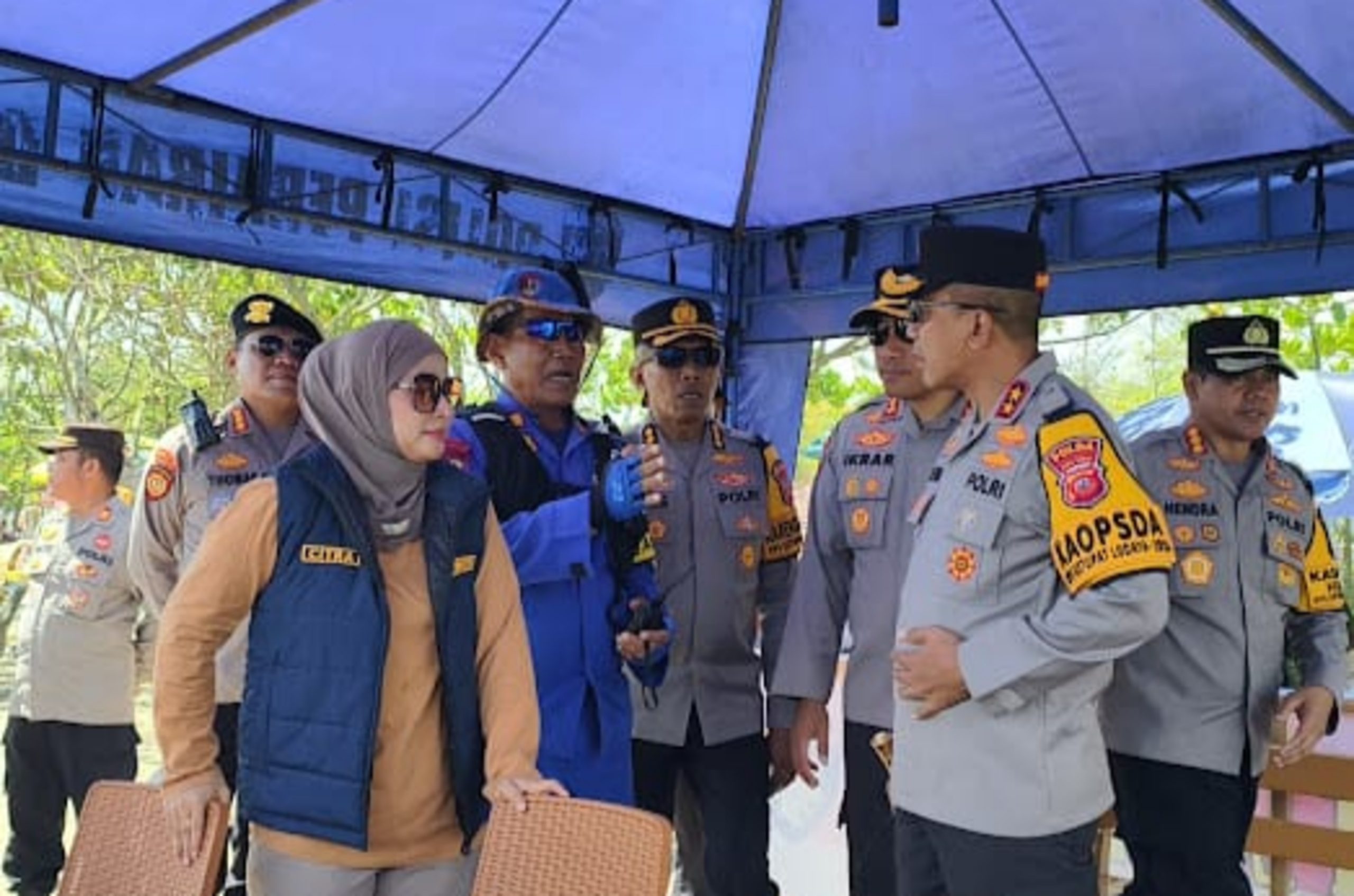 Kapolda Jabar Tinjau Kesiapan Pengamanan Wisata di Pangandaran