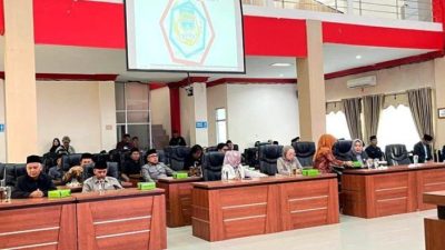 DPRD Pangandaran Gelar Rapat Paripurna Tentang Raperda Kode Etik dan Tata Beracara Badan Kehormatan