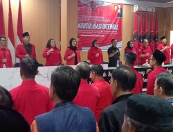 Rakor Tiga Pilar PDIP Pangandaran Fokus Perkuat Komunikasi Internal