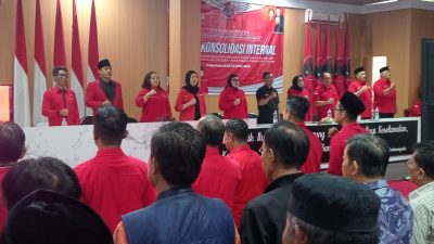 Rakor Tiga Pilar PDIP Pangandaran Fokus Perkuat Komunikasi Internal