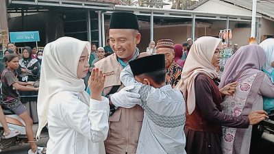 Bupati Citra Pitriyami Melepas Rombongan Calhaj Asal Pangandaran Kloter 21 KJT ke Embarkasi Indramayu