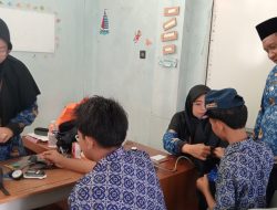 Pelajar di Pangandaran Jalani Cek Kesehatan Gratis