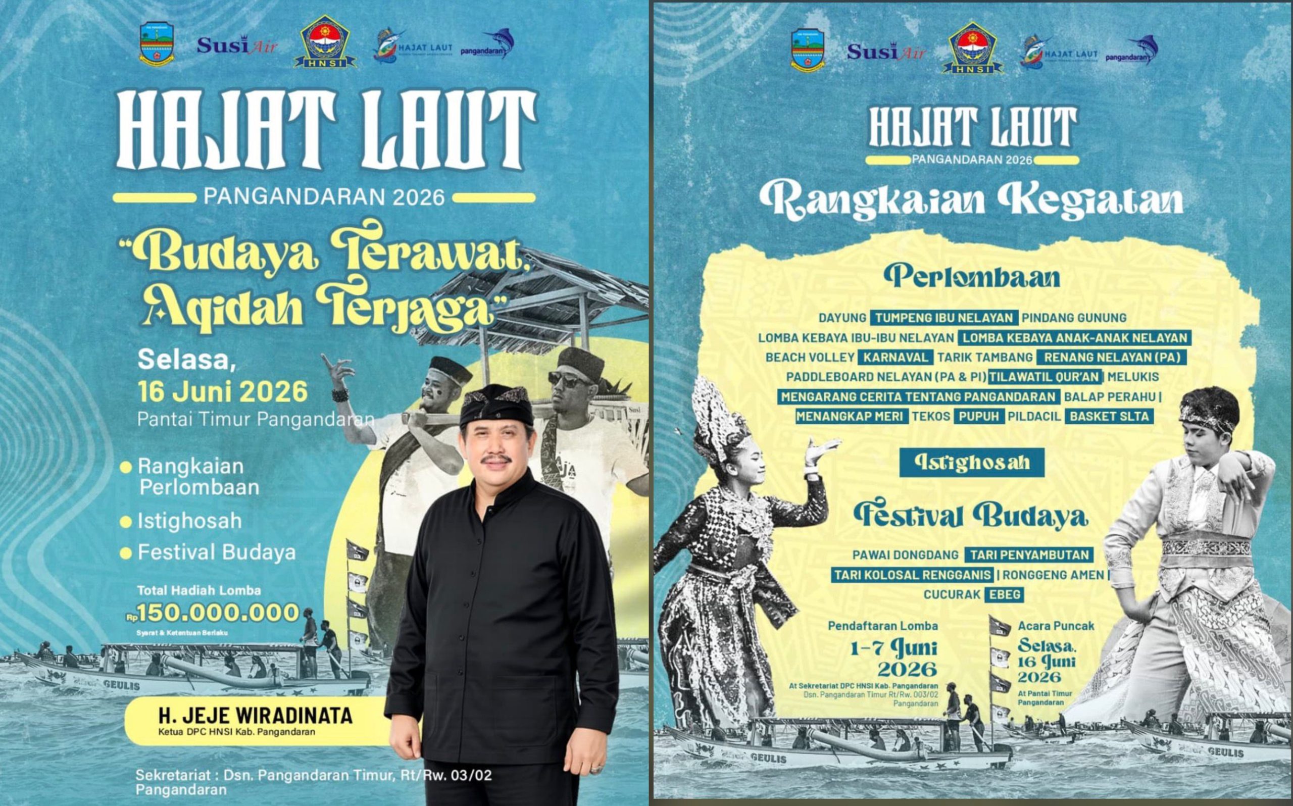 Padukan Tradisi Pesisir dan Religi, Saksikan Hajat Laut Pangandaran 2026, Berikut Jadwalnya