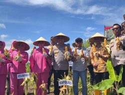 Polres Pangandaran Dukung Lomba Ketahanan Pangan Polda Jabar Sambut Hari Bhayangkara ke-80