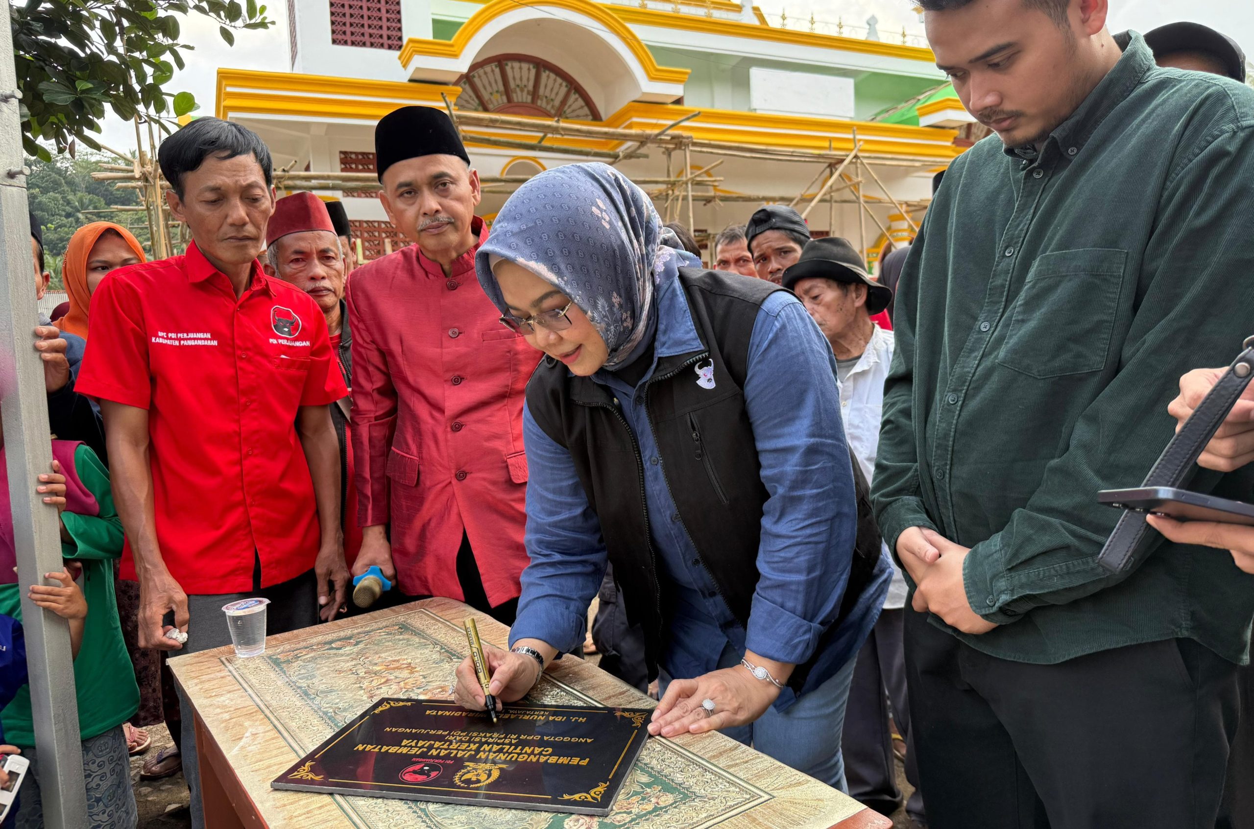 Ida Nurlaela Resmikan Jalan Jembatan Cantilan, Akses Pangandaran–Tasikmalaya Kian Lancar
