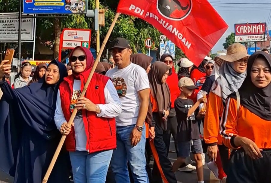 Ribuan Warga Meriahkan Jalan Sehat Bulan Bung Karno 2026 di Pangandaran, Doorprize Rp60 Juta