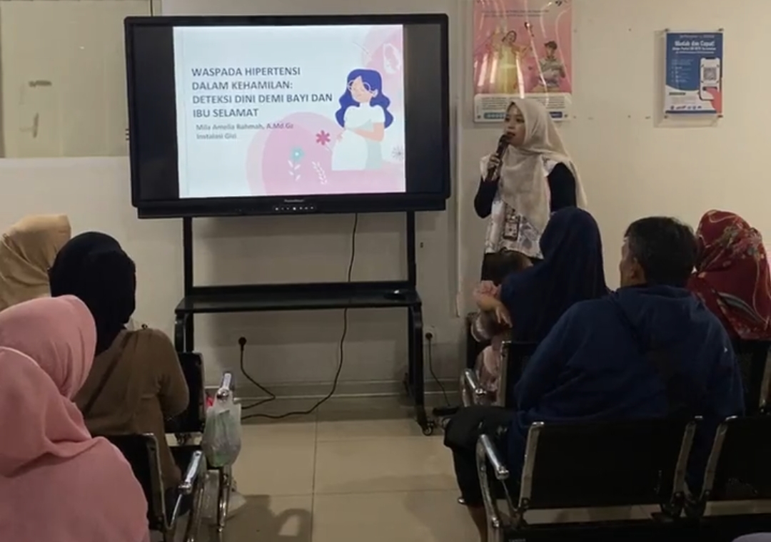 Edukasi Hipertensi Kehamilan dan Diet Rendah Garam Oleh RSUD Pandega Pangandaran